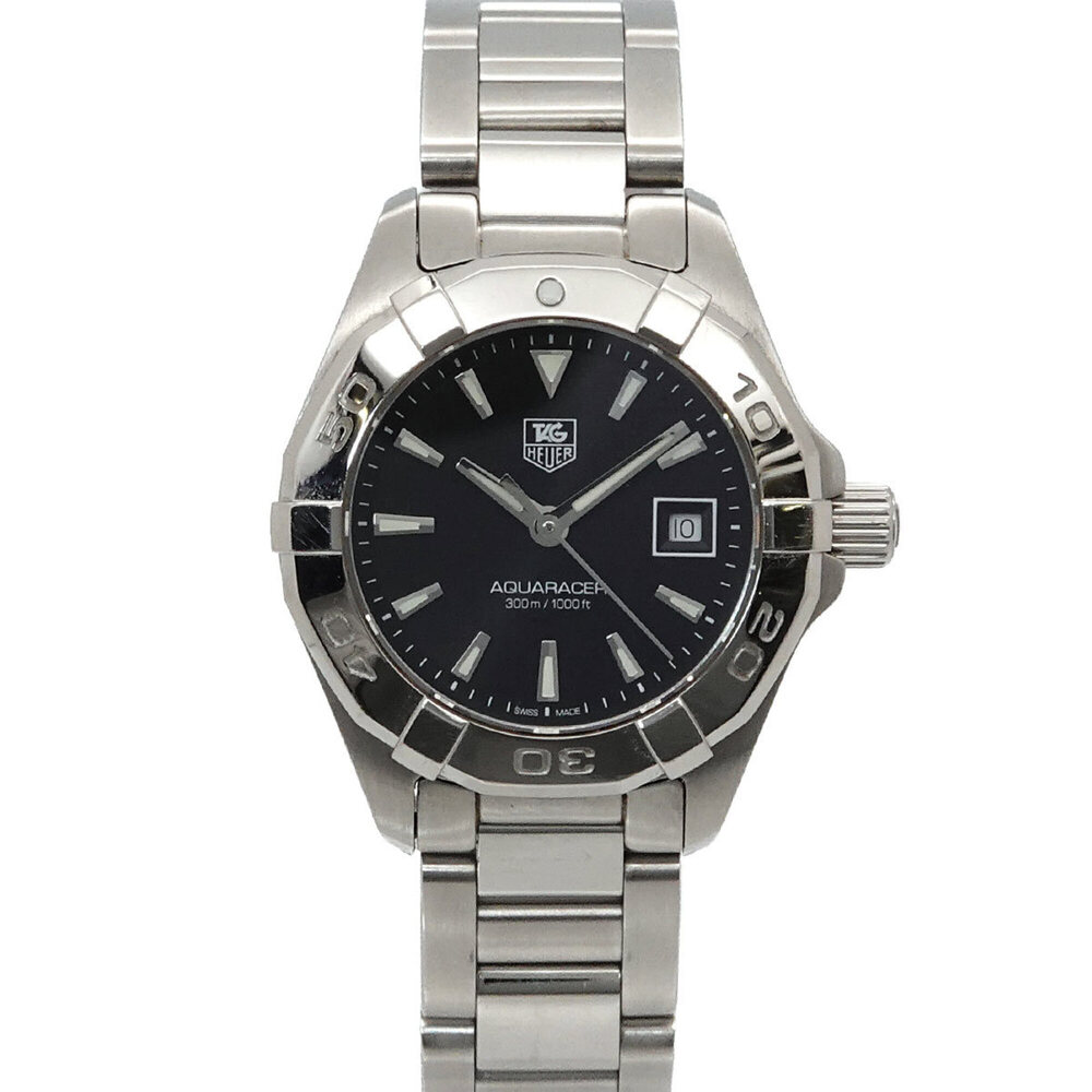 TAG Heuer Aquaracer 300m WAY1410 Women's Watch, Date, Black, Quartz